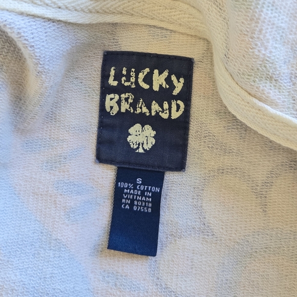 Lucky Brand Y2K Floral Multicolor Women's Sweaters Size S Retro Hippie - Picture 5 of 9